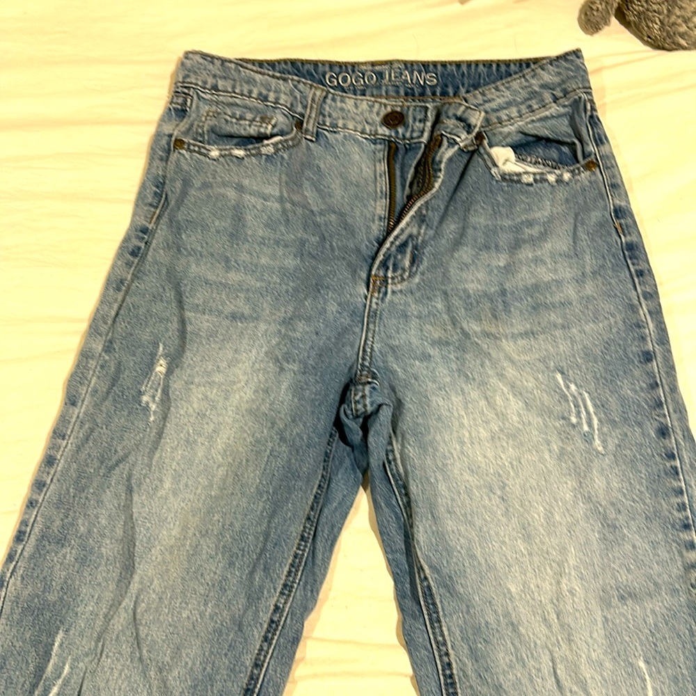 Straight boyfriend jeans size 7